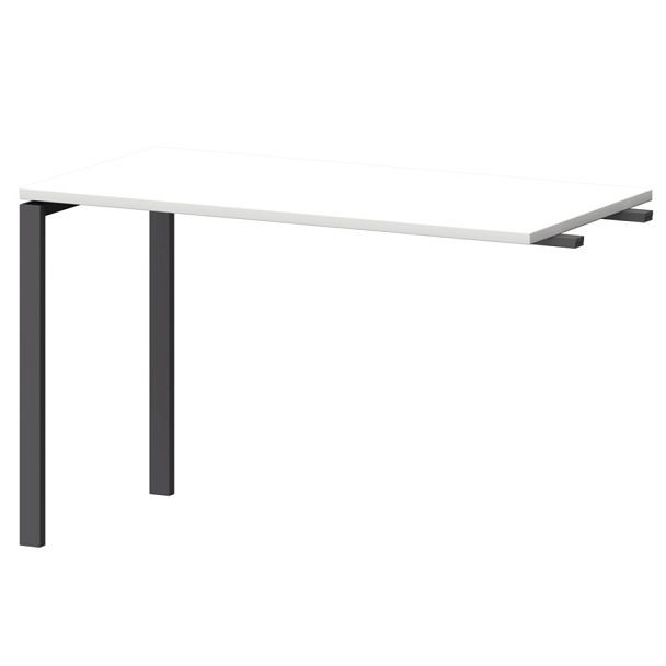 Бриф-приставка СМБ25-П-12.Пр25 Белый/Антрацит 1200x600x750 Смарт - Вид 1