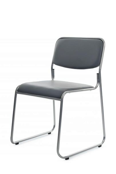 Кресло Nix RCH OMKL-01 Серый/Металл окрашенный Хром - Вид 7