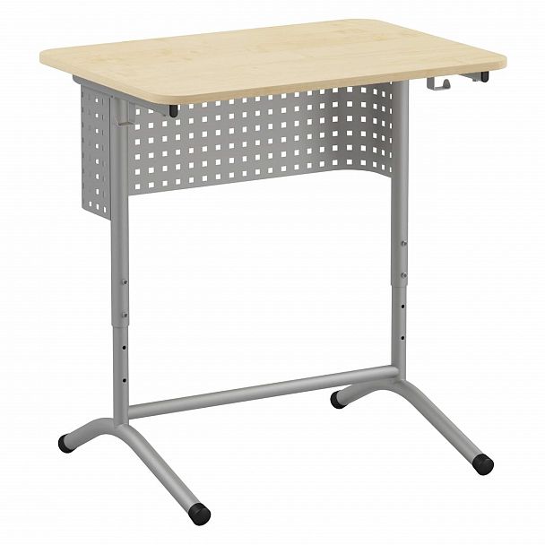 Стол ученический "103 РДП" 1-местный рег., закругл. углы, "Дуга" гр 4-6 МДФ 16мм - Вид 2