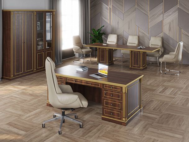 Шкаф комбинированный Vienna 169x45x220 белый - Вид 6