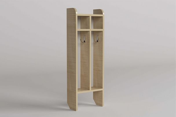 Шкаф для полотенец напольный 2-местный - Вид 1