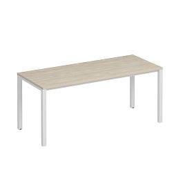 Стол письменный на металлокаркасе КФ Комфорт КФ К.Б1 1134 ДШ дуб шамони / белый - Фото предпросмотра