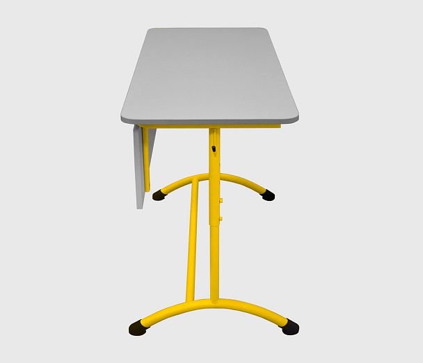 Стол ученический Мега ЛДСП 2М (Р), двухместный, регулируемый, с экраном ЛДСП (дополнительные цвета RAL), гр.5-7 - Вид 4