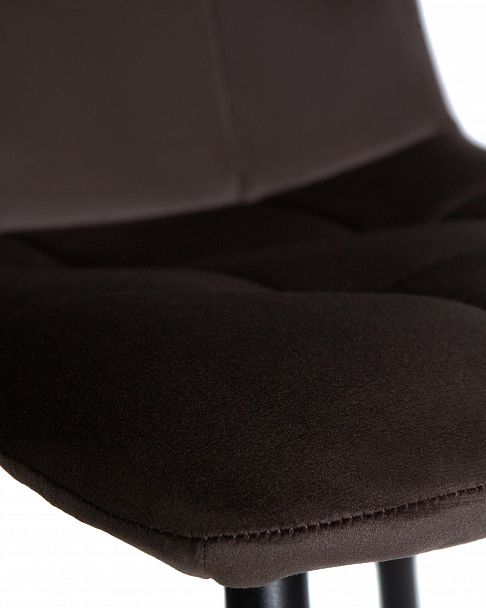 Стул обеденный DOBRIN CHILLY (Эспрессо Holland 74, основание черное) - Вид 8