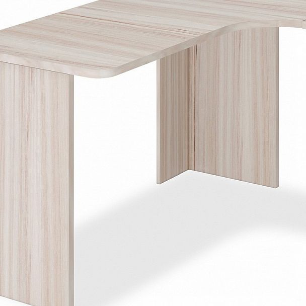 Стол письменный Домино Лайт СКЛ-Угл130 Карамель/Шамони правый - Вид 2