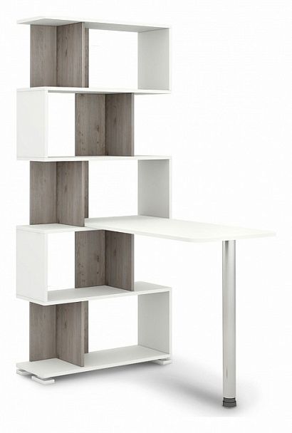 Стол компьютерный Домино нельсон СЛ-5СТ Белый/Нельсон - Вид 1