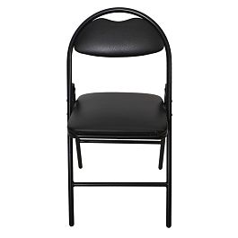 Стул Джокер (складной) к/з шоколад на меди - Фото предпросмотра