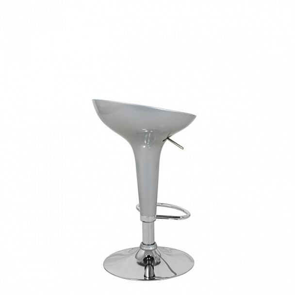 Стул барный "Бомба" QS-D-18 серебро - Вид 3