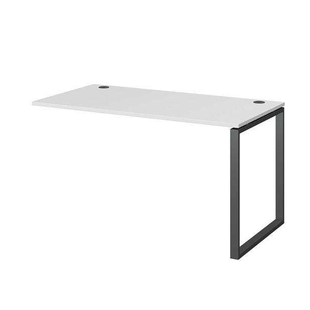 Бриф-приствка на металлокаркасе АМ.О-090.60 Белый/Антрацит 900x600x760 Арго-М - Вид 1