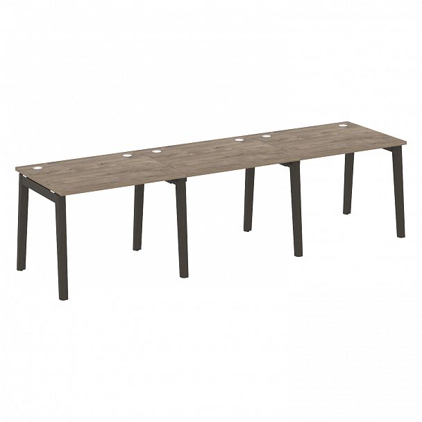 Рабочая станция "Onix wood" OW.RS-3.1.8 тиквуд темный/дуб темный - Вид 1