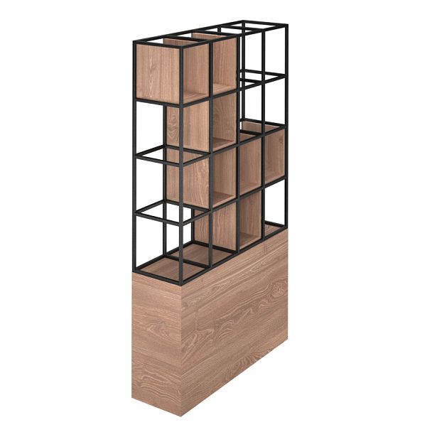 Стеллаж Kovally, лофт - Вид 4