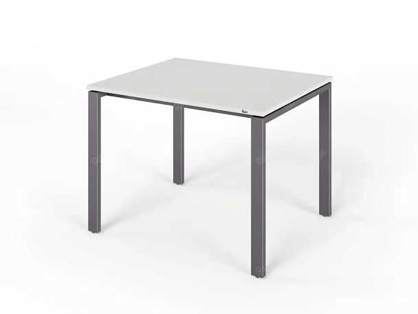 ЛАЙТ / LIGHT RLG015-10x8 Прямоугольный стол 100x80x75 Белый - Вид 1