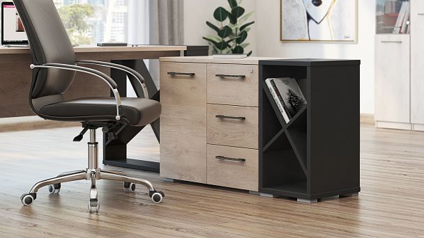 Стол письменный Spring 170x80x77 дезира тёмная - Вид 5