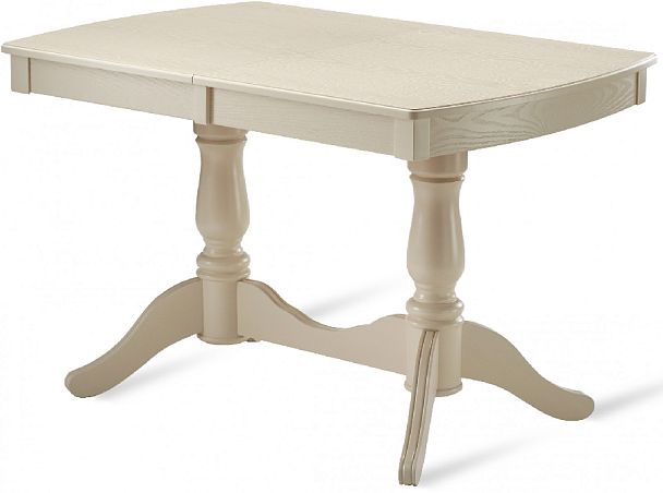 Стол деревянный раздвижной Брэйт 120(160)х80х76 Cлоновая кость - Вид 3
