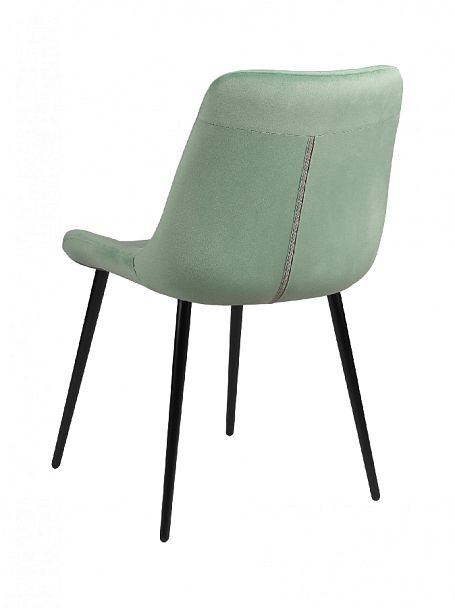 Комплект стульев Эйден, Confetti aquamarine/черный, 2 шт. - Вид 2