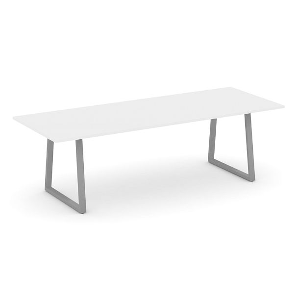 Style Project Direct Direct Стол переговорный SN-6T1.SPRG-258.3 Белый/Металл Серый 2580*980*750 - Вид 1