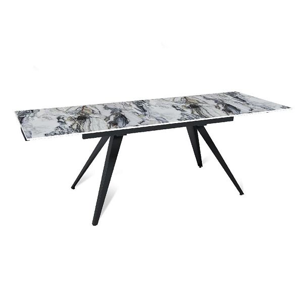 Стол раскладной Asti (140+40+40), керамика глянцевая Cold Jade - Вид 4