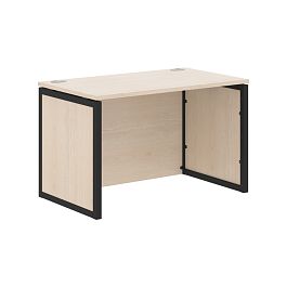 Стол прямой XQPST 127H Бук Тиара/Антрацит 1200х700х750 XTEN-QP - Фото предпросмотра