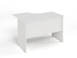 UNITY PС3-12 R БЕЛЫЙ Офисный стол угловой Правый 1200х900х750 - Фото предпросмотра
