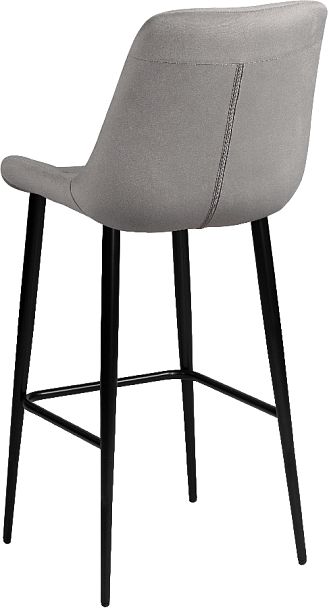 Комплект барных стульев Эйден, Confetti silver/черный, 2 шт. - Вид 5