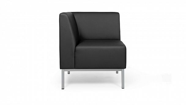 Секция угловая Construct 62x62x77 чёрный - Вид 7