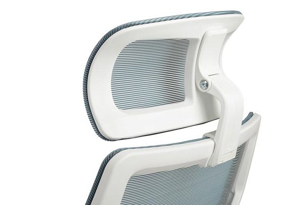 Кресло Oliver RCH W-203AC Белый пластик/Синий - Вид 6