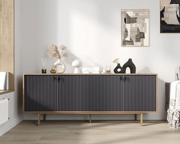 Комод с четыремя дверками Emerson арт EM01/7024/L - Вид 4