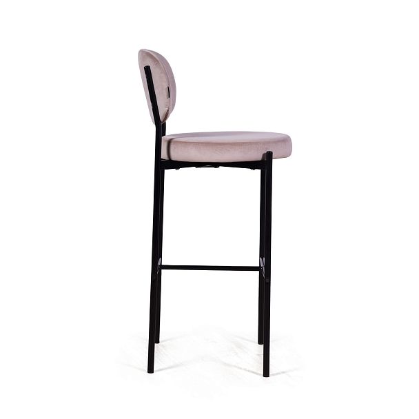 Стул барный Mason, бархат пепельно-бежевый 25 - Вид 8