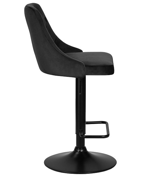 Набор 2 шт Стул барный DOBRIN JOSEPH BLACK (черный велюр (MJ9-101)) - Вид 4