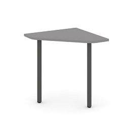 Стайл Проджект Угловой элемент стола SN-4.USP-021 Серый Пепел/Металл Антрацит 800*800*750 - Фото предпросмотра