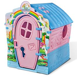Домик игровой Sheffilton KIDS 680 розовый - Фото предпросмотра