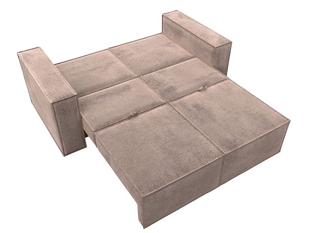 Диван прямой Куба мини Велюр бежевый - Вид 10