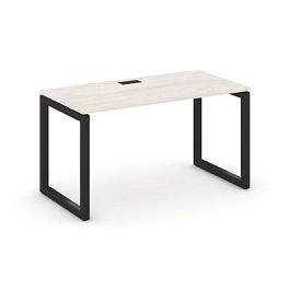Стайл Проджект Стол письменный SN-5O.SP-004 Дуб Наварра/Металл Черный 1580*600*750 - Фото предпросмотра