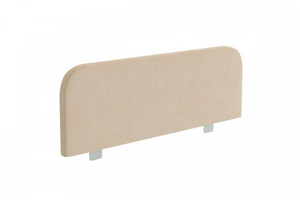Ограничитель для кровати мягкий OKM-01.2081 крем (велюр) - Вид 1