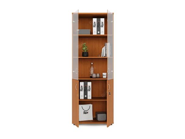 ЛАЙТ / LIGHT RLG039-70x35 Шкаф комбинированный 70x35x183 Вишня - Вид 2