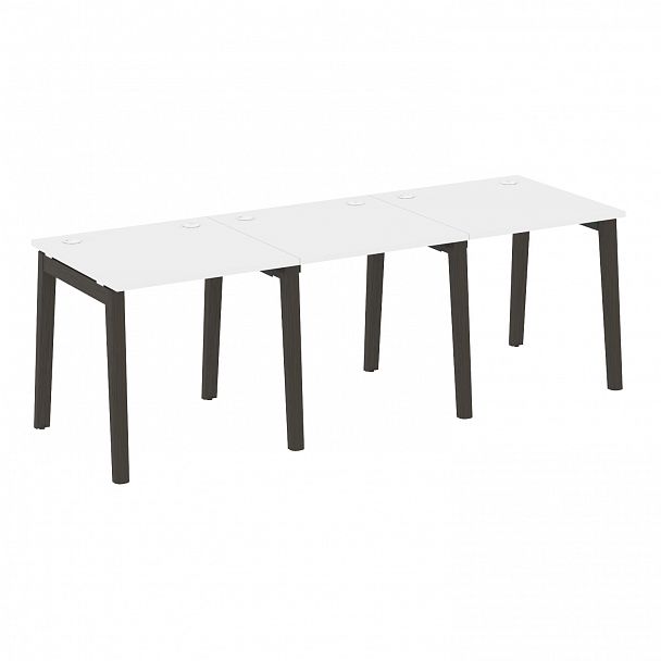 Рабочая станция "Onix wood" OW.RS-3.0.8 белый/дуб темный - Вид 1