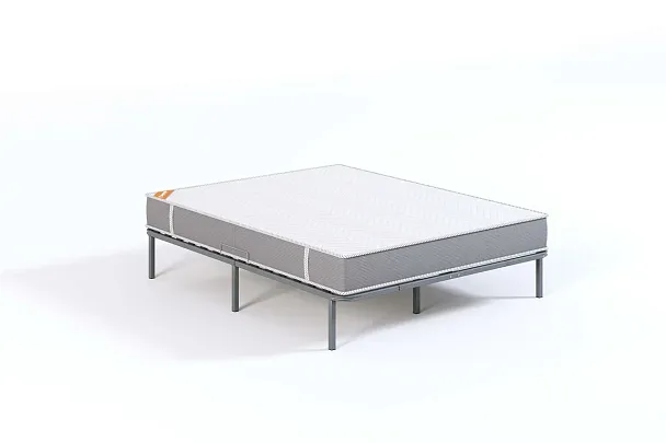 Кровать - подиум металлическая София 1800*2000, цвет серый - Вид 2