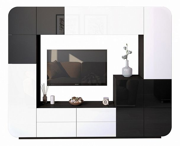 Стенка для гостиной Мебелеф-5 - Вид 1