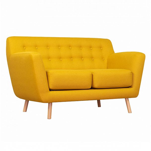 Диван Томас, солнечный желтый - Вид 2