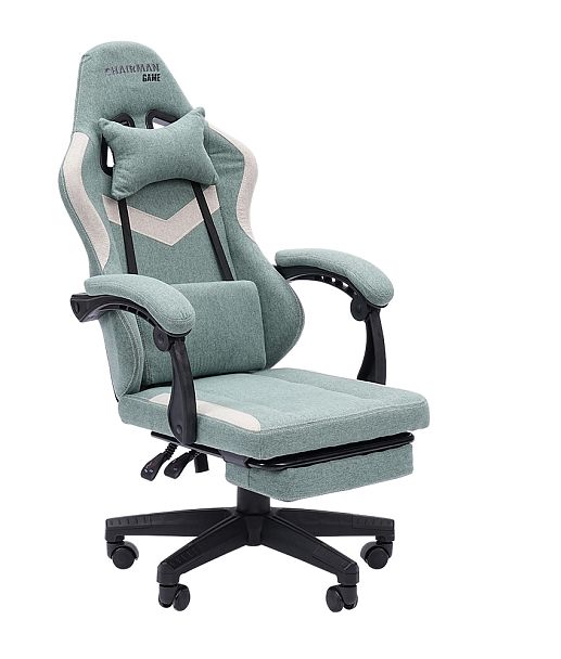 Кресло CHAIRMAN CH26 ткань, зеленый - Вид 1