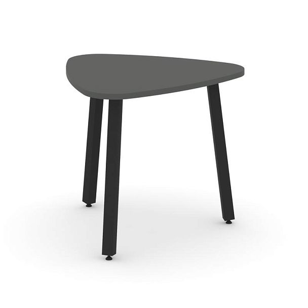 Стайл Проджект Стол переговорный SN-5.SPRG-70.3 Антрацит/Металл Черный 900*900*750 - Вид 1