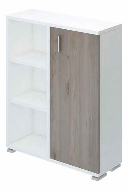 Тумба комбинированная Домино нельсон ПУ-50-2 Белый/Нельсон - Вид 1