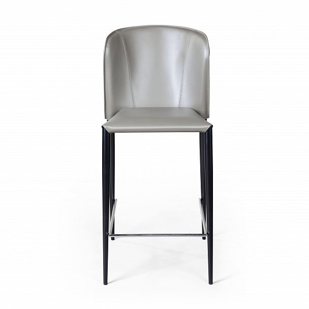 Стул полубарный Albert, кожа тауп - Вид 3