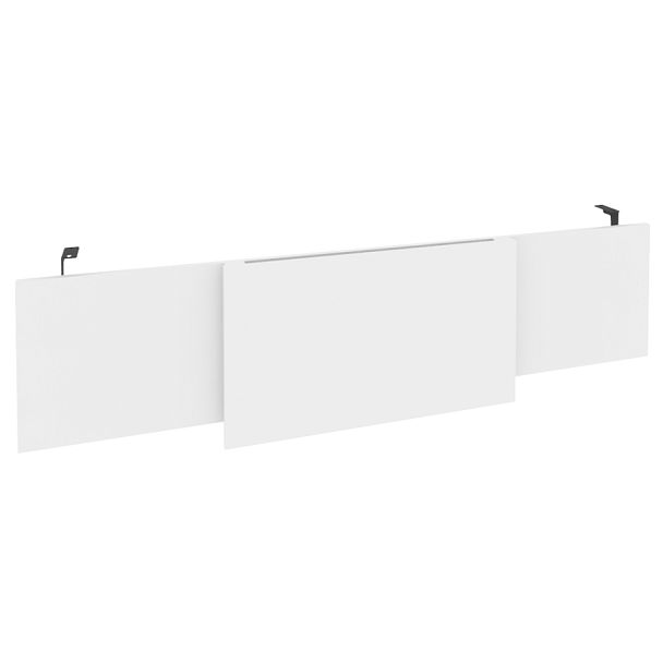 Onix Direct Царга стола руководителя O.M-CSR-6 Белый бриллиант/Антрацит металл 1740*450*54 - Вид 1