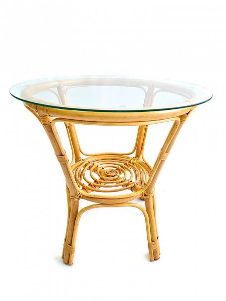 Стол Багама круглый без плетеной столешницы - Вид 2