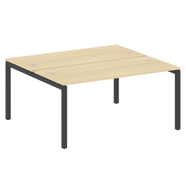 Metal System Quattro Р. ст. на П-образном м/к 50БП.РАС-СП-2.4 Акация/Антрацит металл 1600*1475*750 - Вид 1