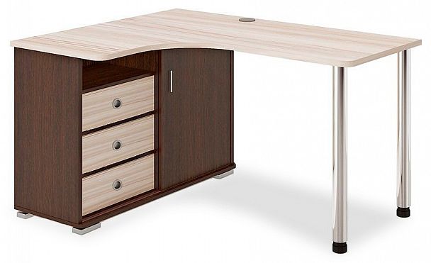 Стол письменный Домино СР-145СМ Венге/Карамель левый - Вид 1