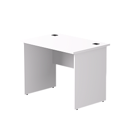 Стол прямой Everprof EVO опоры ЛДСП 980х670х755 мм Белый - Фото предпросмотра