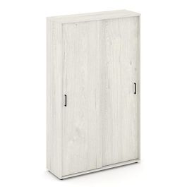 Стайл Проджект Шкаф-купе для одежды SN.SHK.E-003 Дуб Наварра/Черный Ручки 1200*400*1982 - Фото предпросмотра