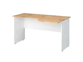 TANDEM RTD013-140R-V Стол эргономичный правый 1400х900х750 Вотан/Белый - Фото предпросмотра